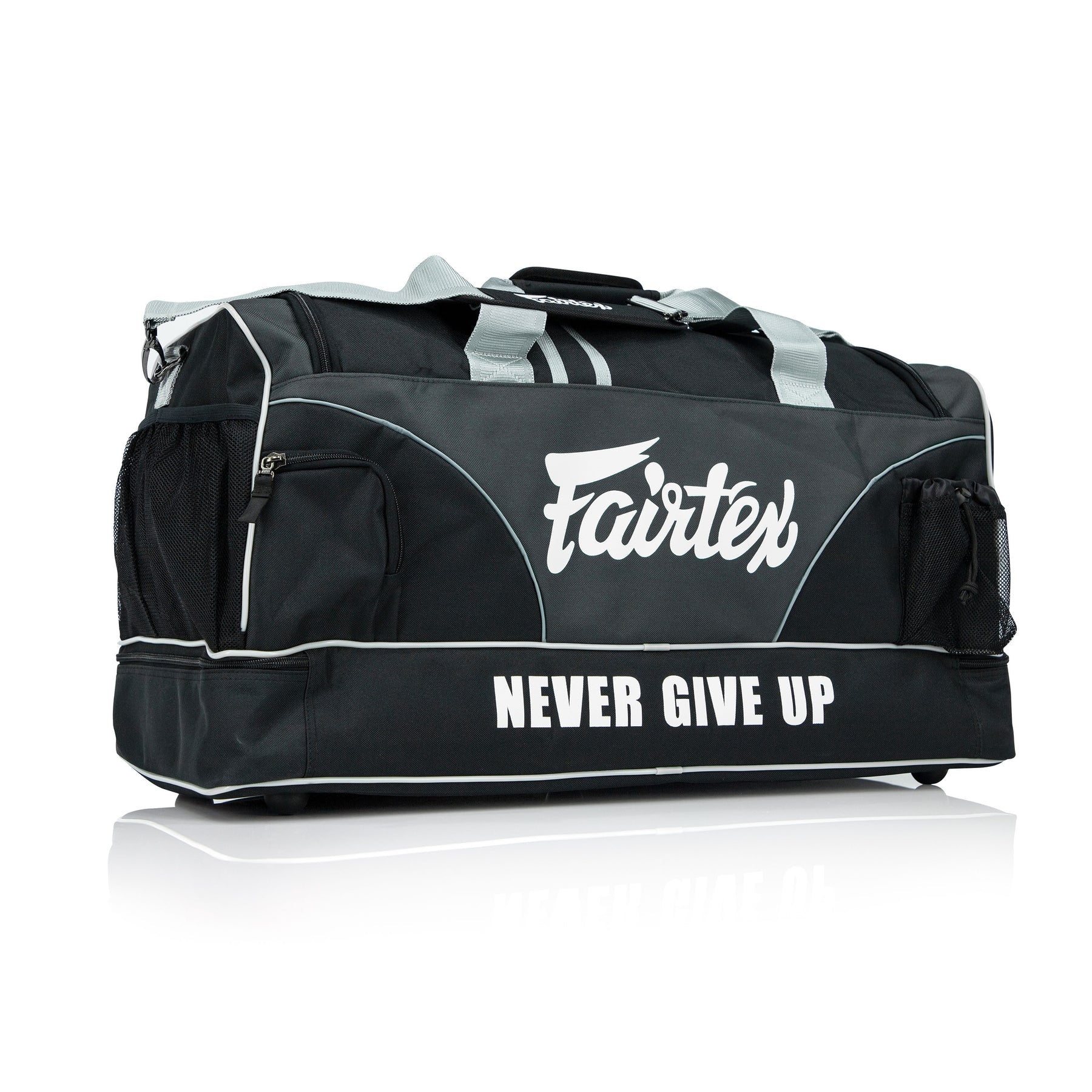FAIRTEX GYM BAG - BLACK/GRAY - Fairtex – Fight Shop