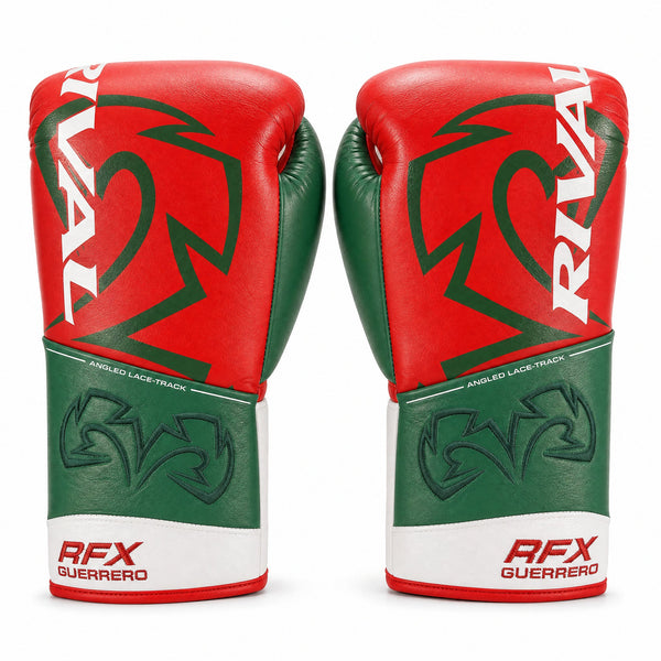 Rival RFX-Guerrero Pro Fight Gloves SF-H – Mexico Tricolor Custom Colorway – 10oz – alternate