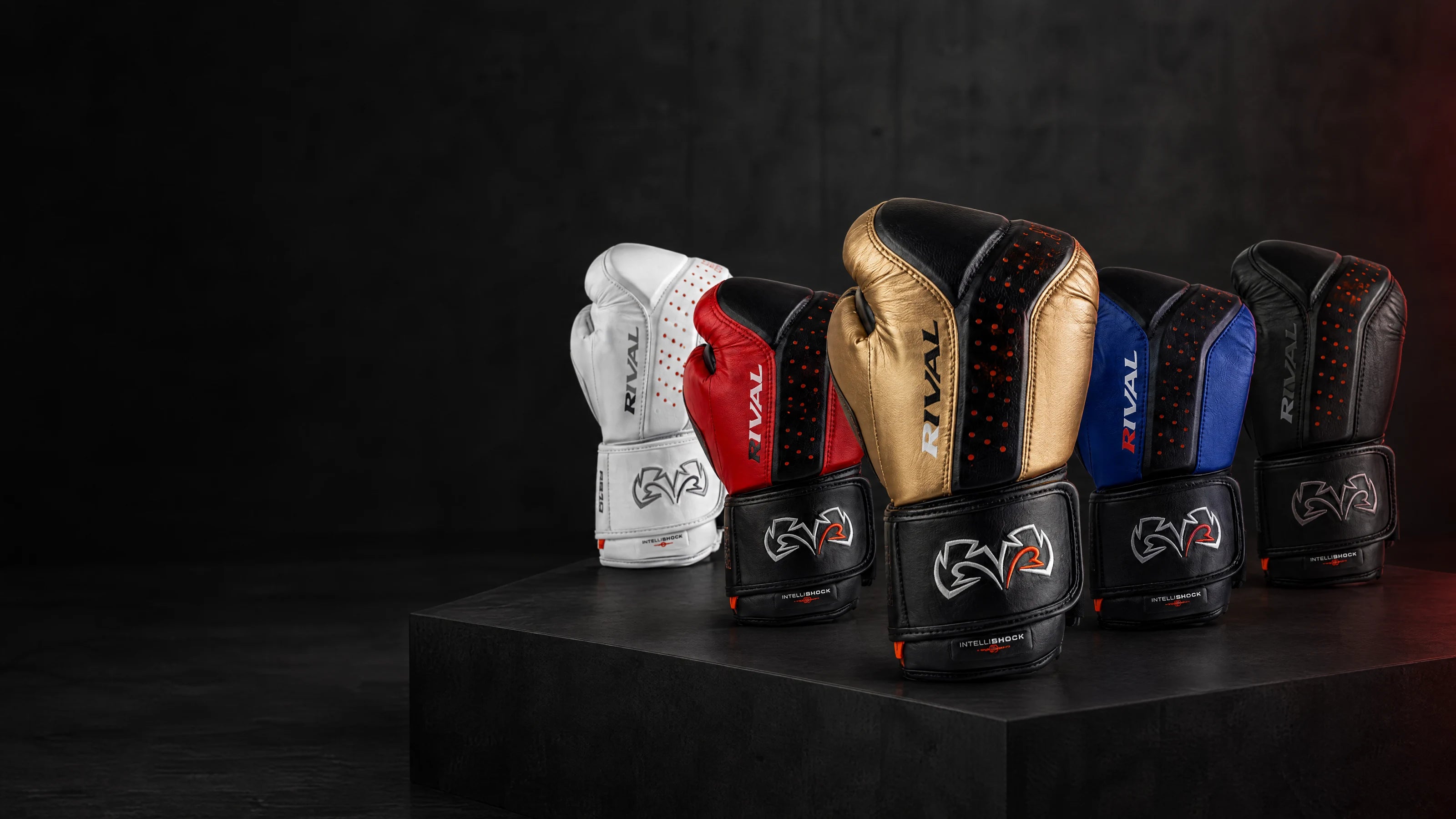 Rival RB10 Intelli-Shock bag gloves in five colorways