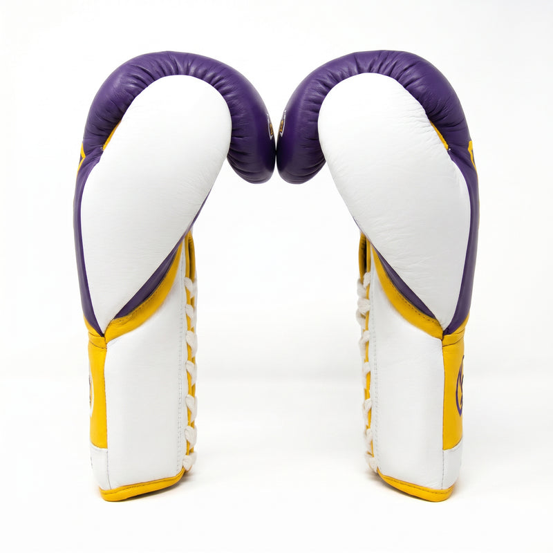Rival RFX-Guerrero Pro Fight Gloves SF-H – Purple & Gold Custom Colorway – 10oz