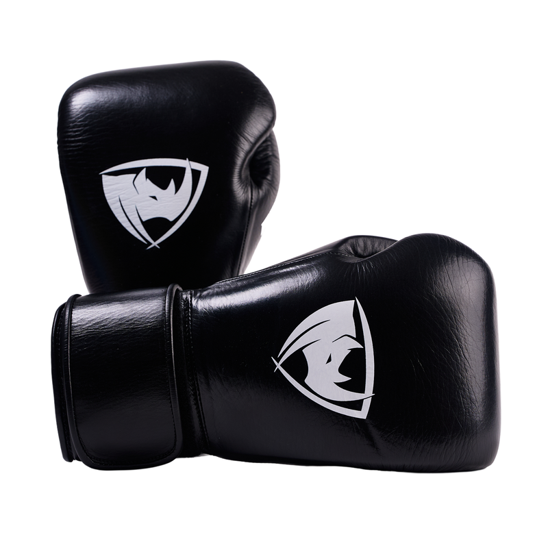 Prolast PG Professional Boxing Gloves Charcoal Black - Velcro
