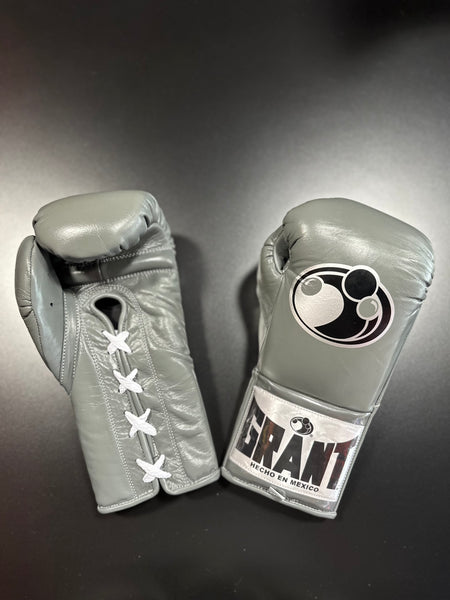 Grant Boxing Gloves 10oz Lace - Gray – alternate