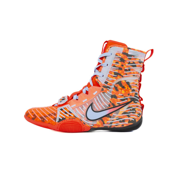 Nike HyperKO 3 SE Boxing Shoes - Bright Crimson/Aluminum-Black