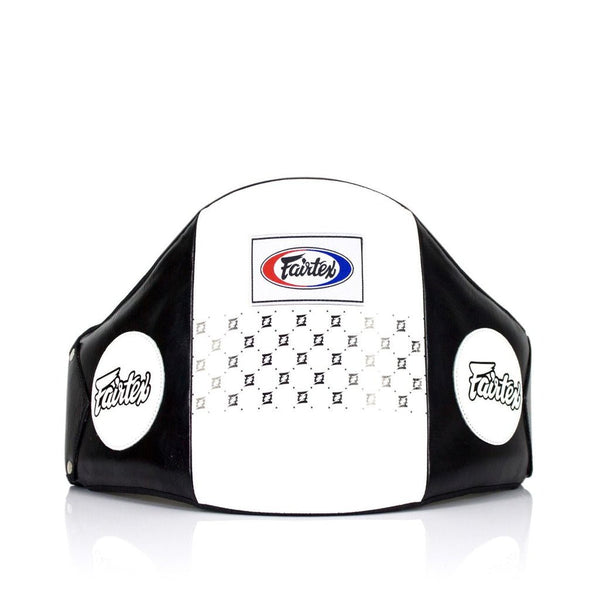 FAIRTEX BPV1 STANDARD LEATHER BELLY PAD – HOOK & LOOP WAIST WRAP