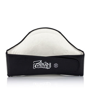 FAIRTEX BPV1 STANDARD LEATHER BELLY PAD – HOOK & LOOP WAIST WRAP - Fight Shop