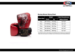 FAIRTEX "GOLDEN JUBILEE" BOXING GLOVES - Fight Shop