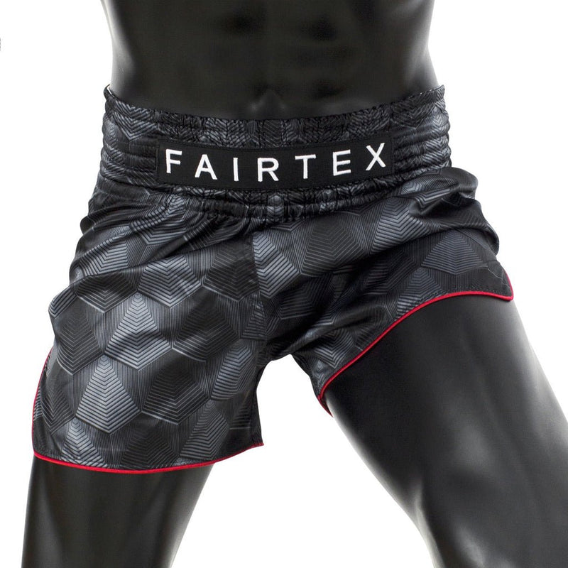 FAIRTEX MUAY THAI SHORTS – BS1901 STEALTH BLACK