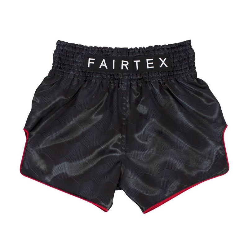 FAIRTEX MUAY THAI SHORTS – BS1901 STEALTH BLACK