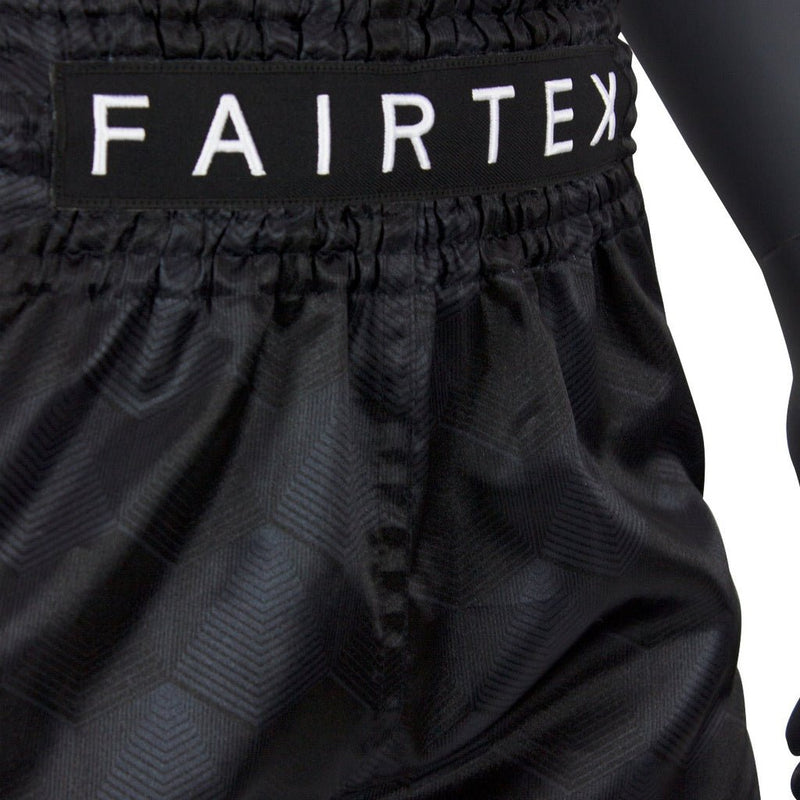 FAIRTEX MUAY THAI SHORTS – BS1901 STEALTH BLACK