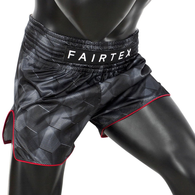 FAIRTEX MUAY THAI SHORTS – BS1901 STEALTH BLACK