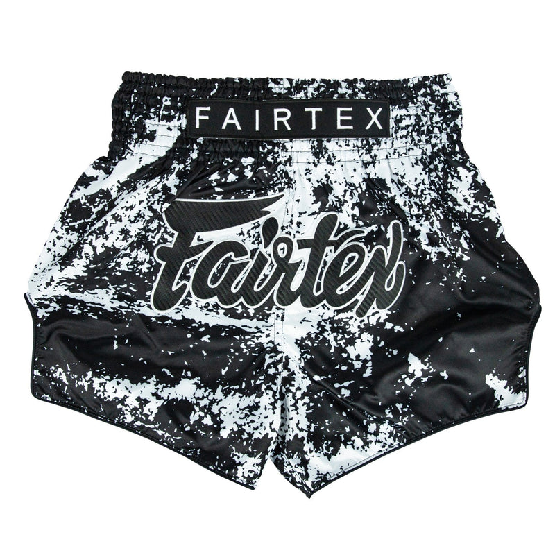 FAIRTEX MUAY THAI SHORTS - BS1949 GRUNGE BLACK