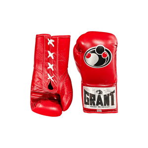 Grant Boxing Gloves 10oz Lace Red – Fight Shop - Main Image