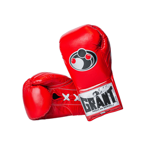 Grant 10oz Lace - Red - Fight Shop