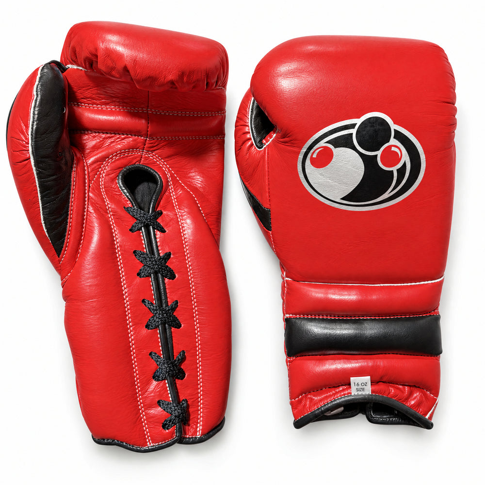 Grant Lace-Up Boxing Gloves - Red/Black – Fight Shop