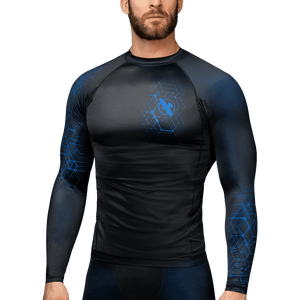 Hayabusa Geo Long Sleeve Rash Guard - Fight Shop
