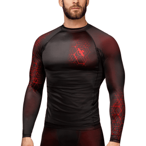 Hayabusa Geo Long Sleeve Rash Guard - Fight Shop