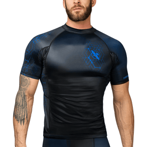Hayabusa Geo Short Sleeve Rash Guard - Fight Shop
