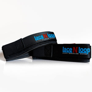 Midnight Black Lace N Loop Straps (Pair) - Fight Shop