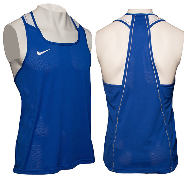 Nike Boxing Tank - Royal / White – alternate