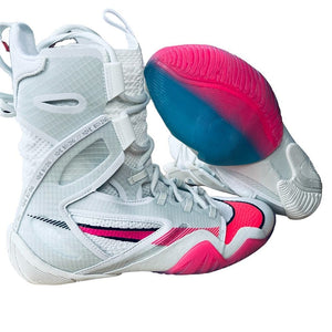 Nike HyperKO 2 - Olympic Limited Edition Boxing Boots - White/Hyper Violet/Light Bone - Fight Shop