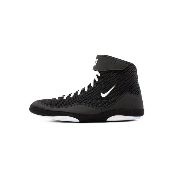 Nike Inflict 3 Wrestling Shoes - Black/White – alternate