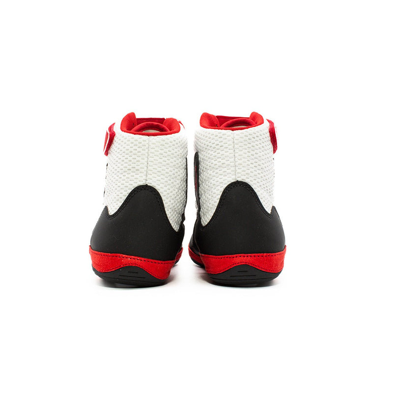 Nike Inflict 3 Wrestling Shoes - White / Red / Black