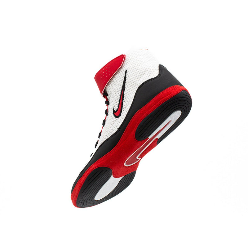 Nike Inflict 3 Wrestling Shoes - White / Red / Black