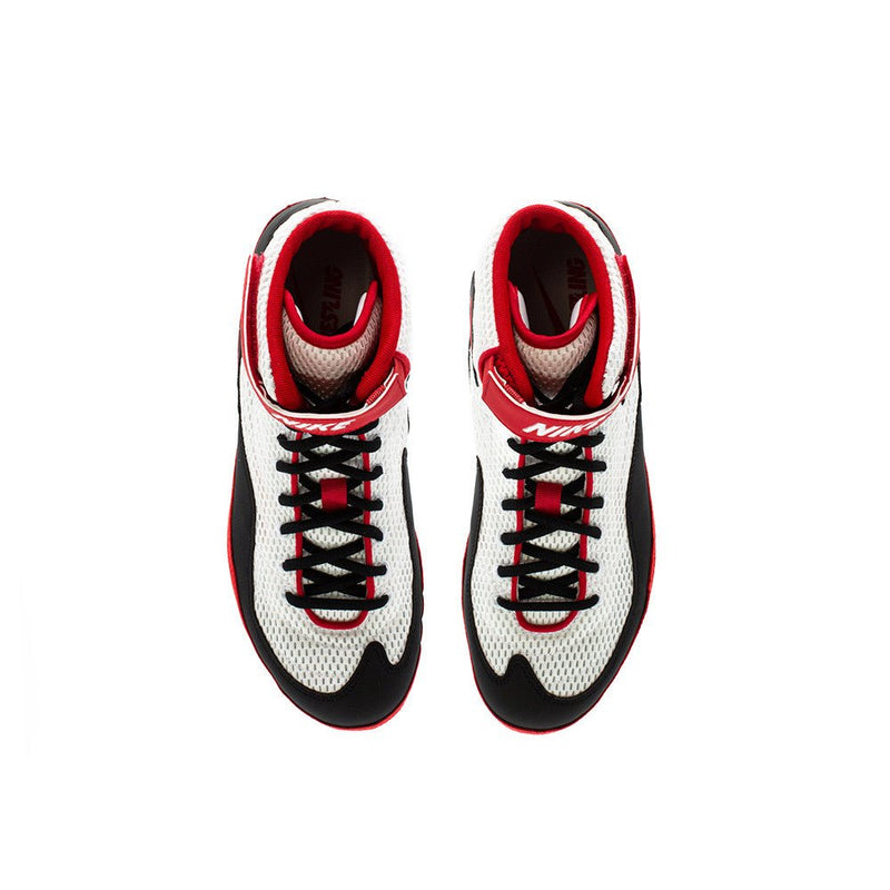 Nike Inflict 3 Wrestling Shoes - White / Red / Black