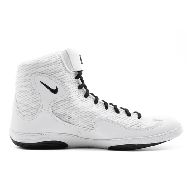 Nike Inflict 3 Wrestling Shoes - White/Black – alternate
