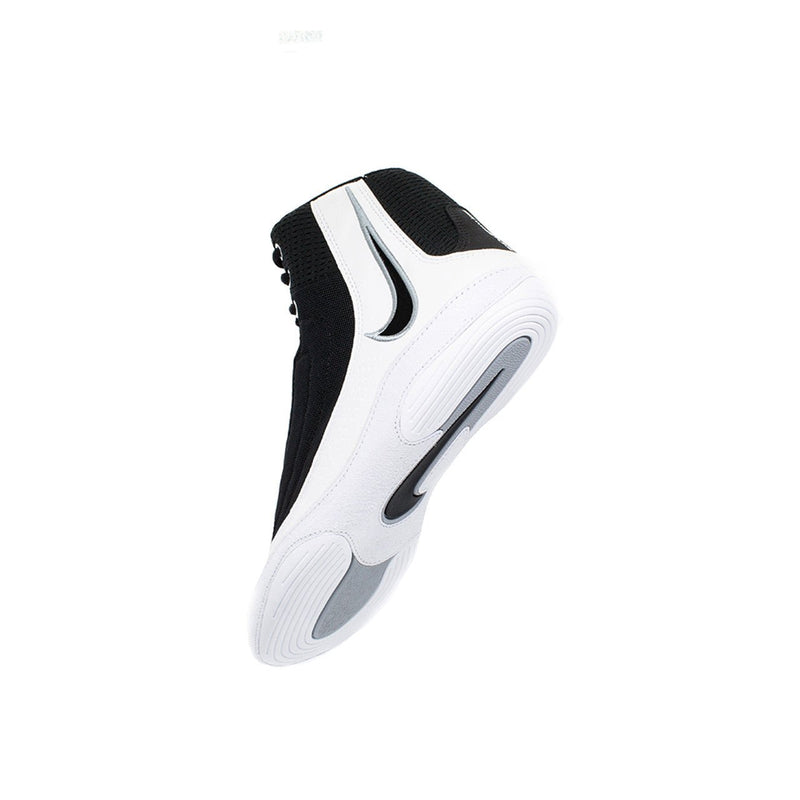 Nike Inflict 4 Wrestling Shoes - Black/White/Wolf Grey