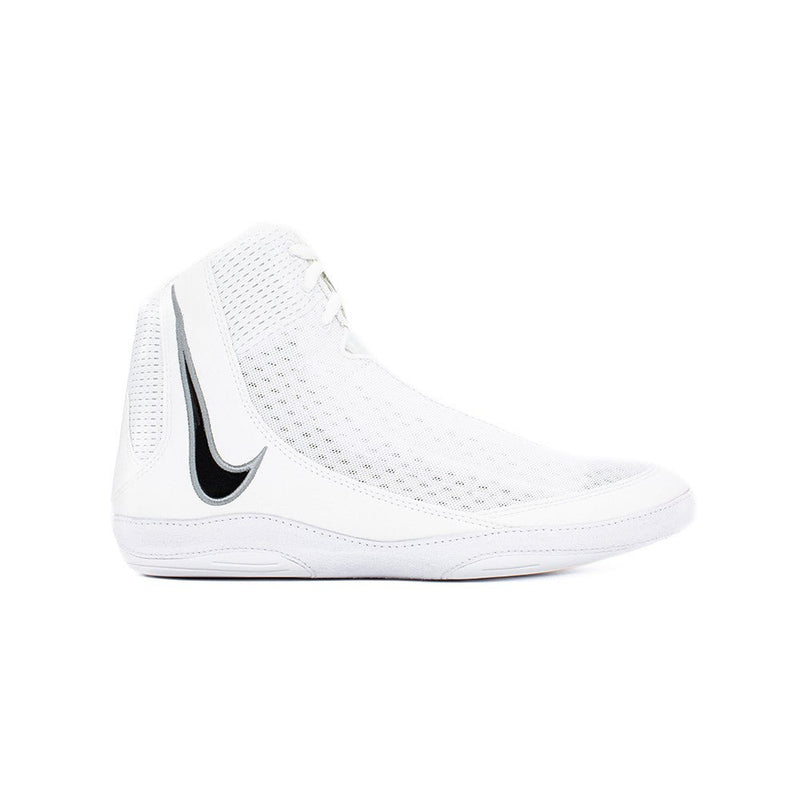 Nike Inflict 4 Wrestling Shoes - White/Black