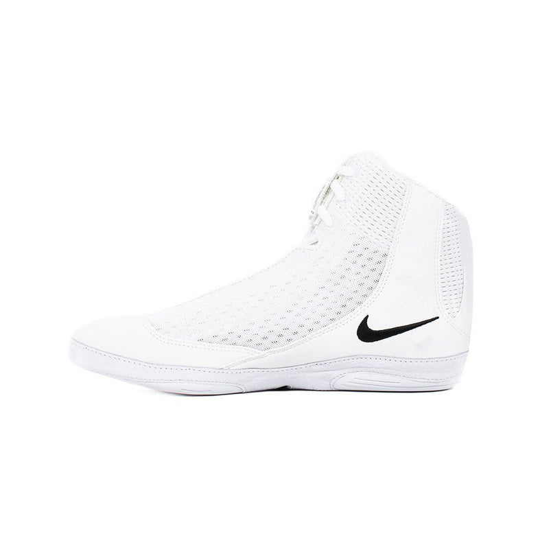 Nike Inflict 4 Wrestling Shoes - White/Black