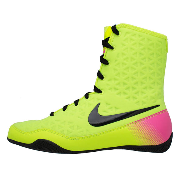Nike KO Boxing Shoe - Navy/Electric Green