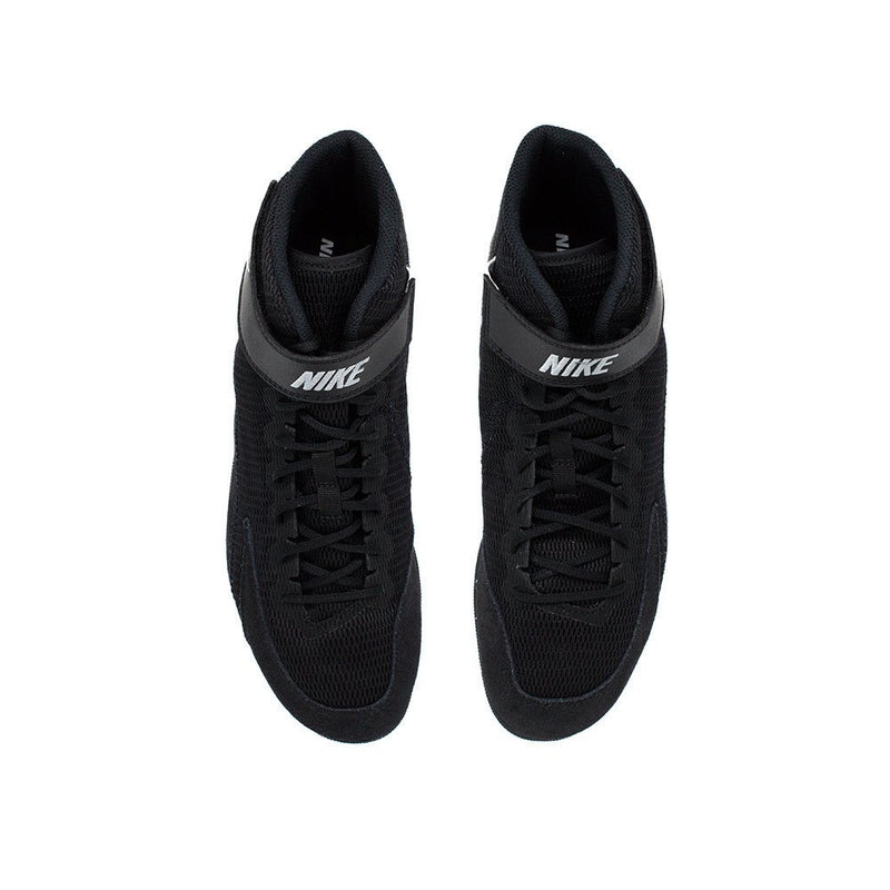 Nike Speedsweep VIII Wrestling Shoes - Black/White-Black/Wolf Grey
