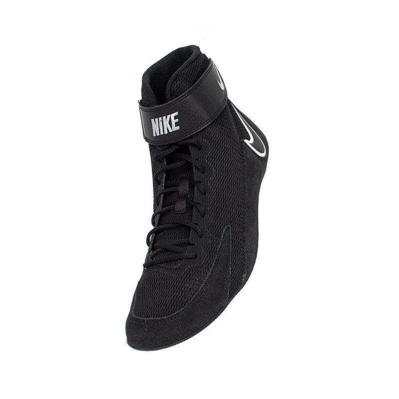 Nike Speedsweep VIII Wrestling Shoes - Black/White-Black/Wolf Grey