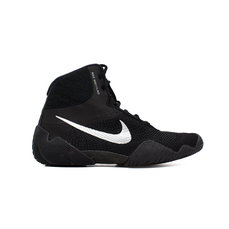 Nike Tawa Wrestling Shoes - Black/Metallic Silver