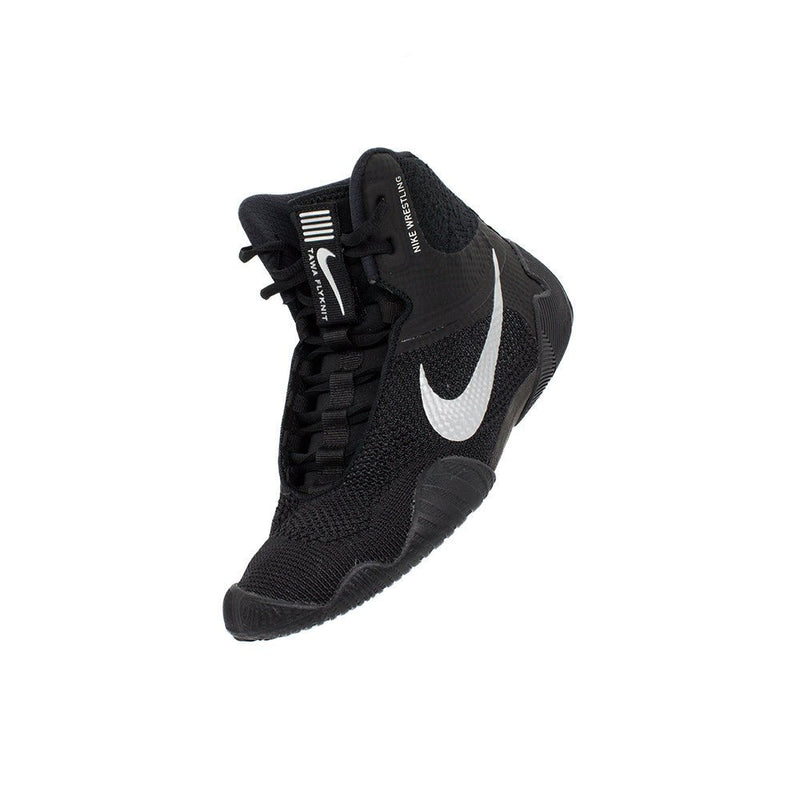 Nike Tawa Wrestling Shoes - Black/Metallic Silver