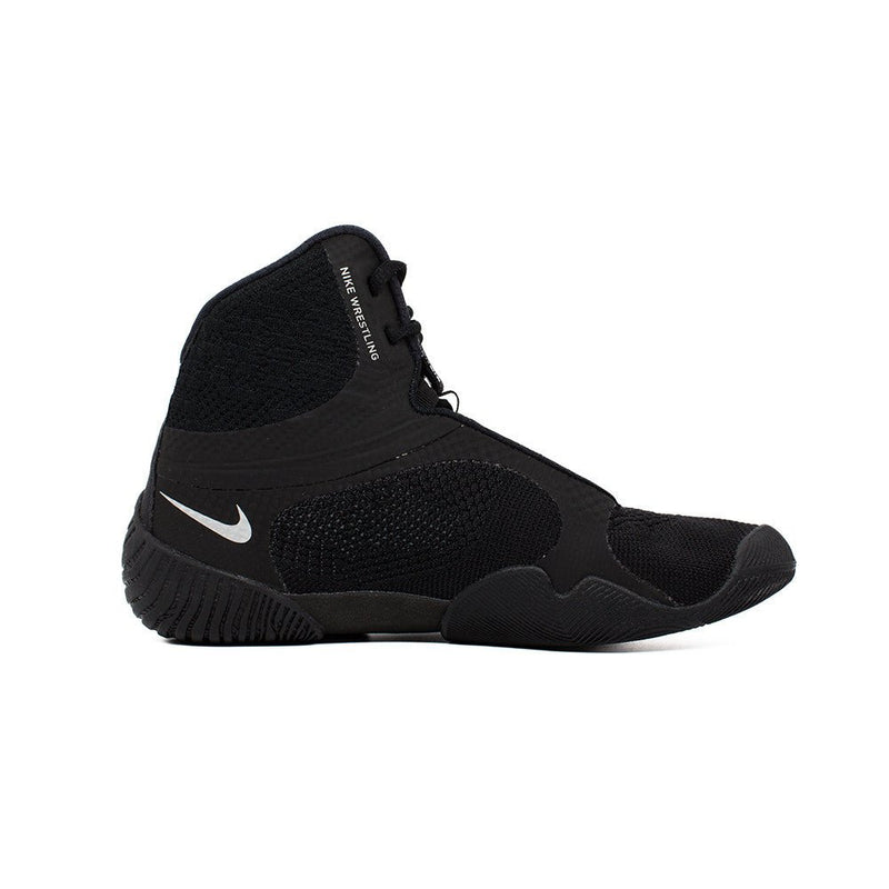 Nike Tawa Wrestling Shoes - Black/Metallic Silver