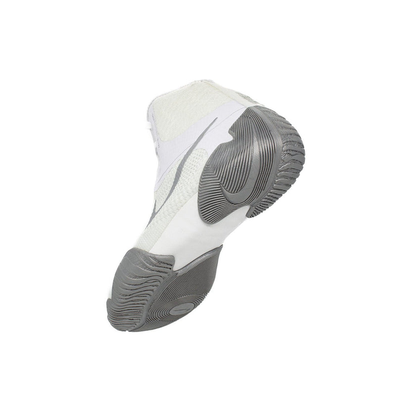Nike Tawa Wrestling Shoes - White/Metallic Silver