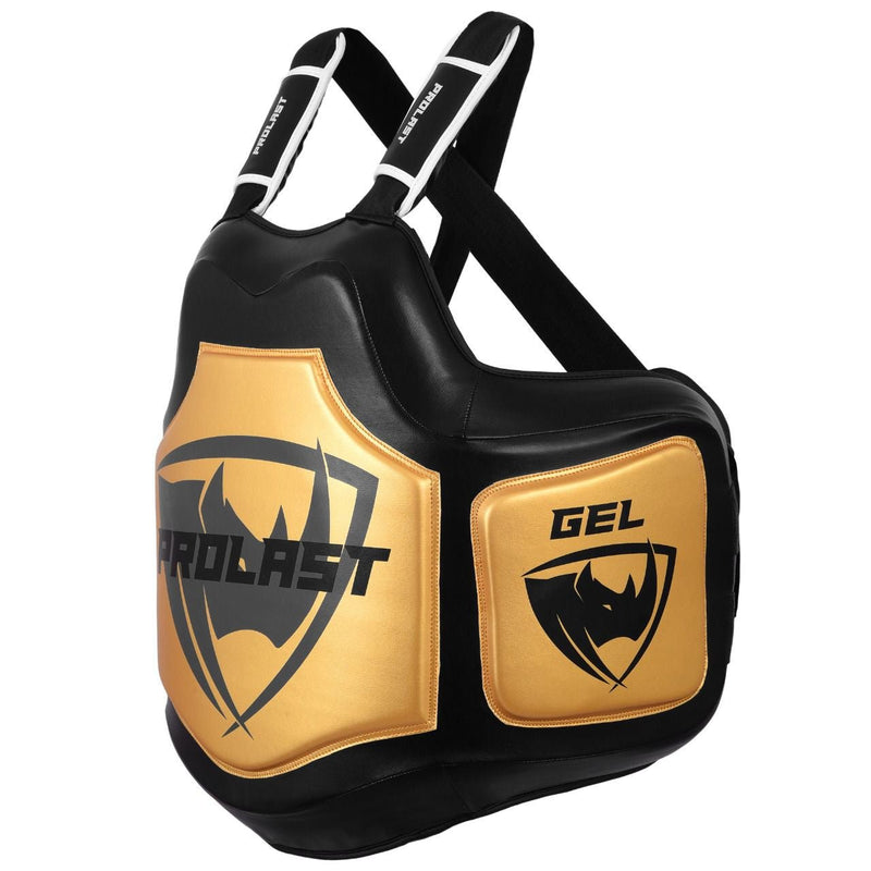 Prolast Boxing Platinum Gel Body Protector Black // Gold
