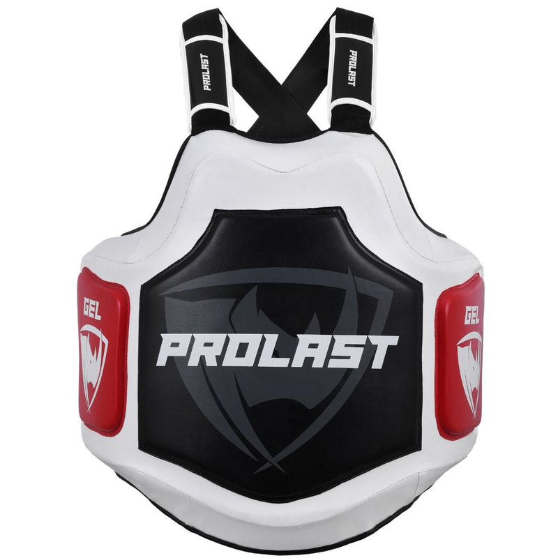 Prolast Boxing Platinum Gel Body Protector Black // Red