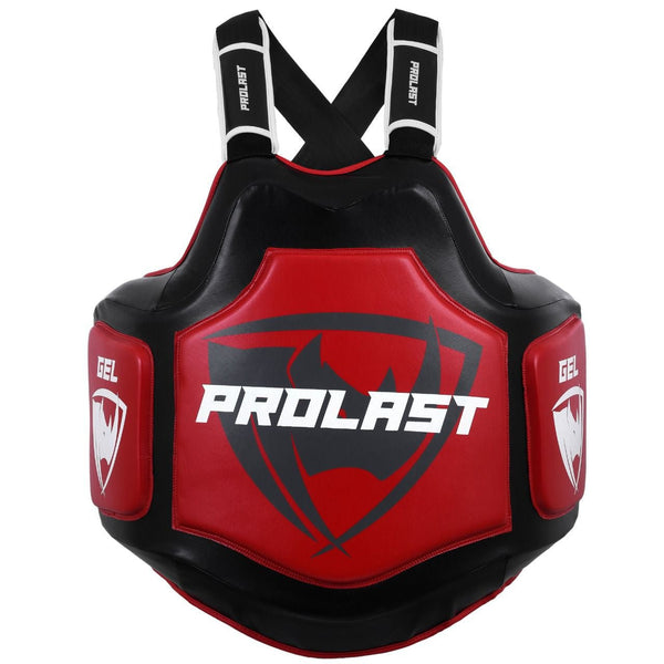 Prolast Boxing Platinum Gel Body Protector Black // Red