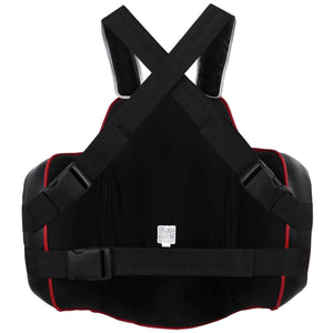 Prolast Boxing Platinum Gel Body Protector Black // Red - Fight Shop