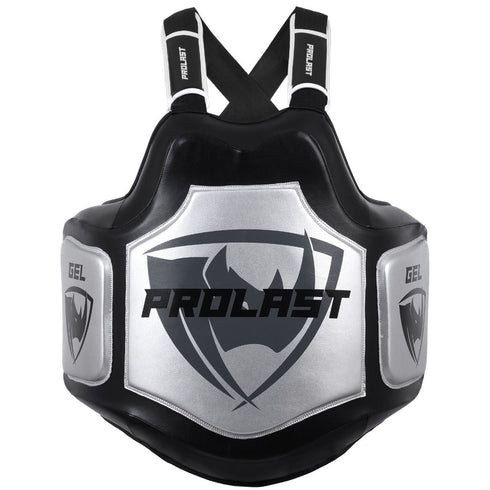 Prolast Boxing Platinum Gel Body Protector Black // Silver - Fight Shop
