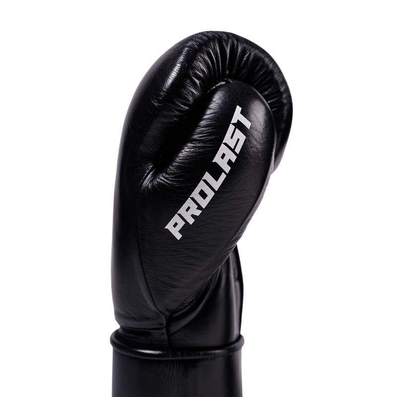 Prolast PG Professional Boxing Gloves Charcoal Black - Velcro