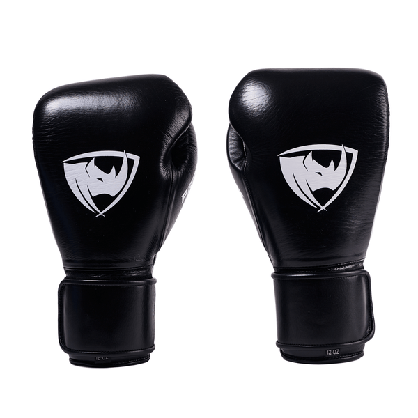 Prolast PG Professional Boxing Gloves Charcoal Black - Velcro
