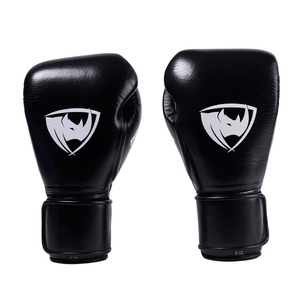 Prolast PG Professional Boxing Gloves Charcoal Black - Velcro - Fight Shop
