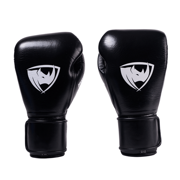 Prolast PG Professional Boxing Gloves Charcoal Black - Velcro ( Hand Made ) – alternate