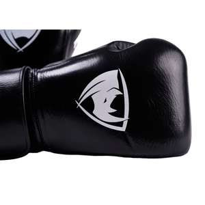 Prolast PG Professional Boxing Gloves Charcoal Black - Velcro - Fight Shop