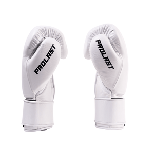Prolast PG Professional Boxing Gloves Columbian White - Velcro - Fight Shop